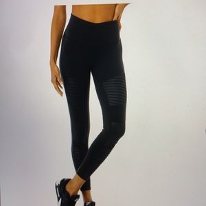 7/8 High-waist Moto leggings